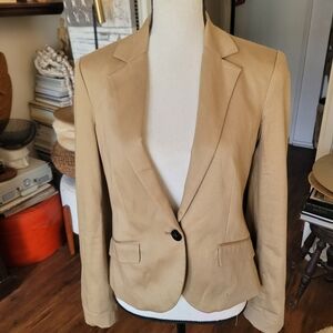 MNG by Mango Camel Tan Blazer